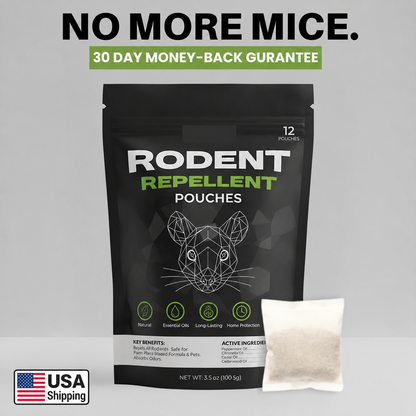 🔥Place These Pouches Anywhere Mice Hide - And Watch Them Disappear.
