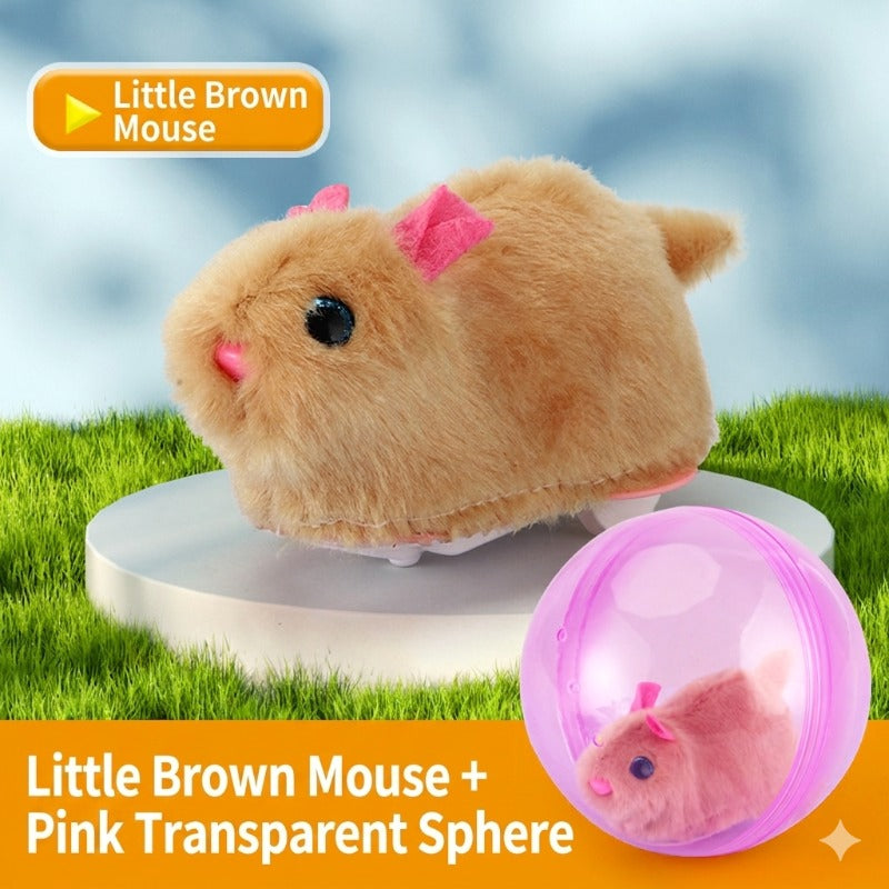 Pink Ball + Brown Mouse