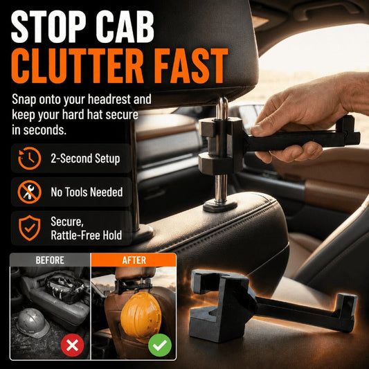 Secure Headrest Gear Mount