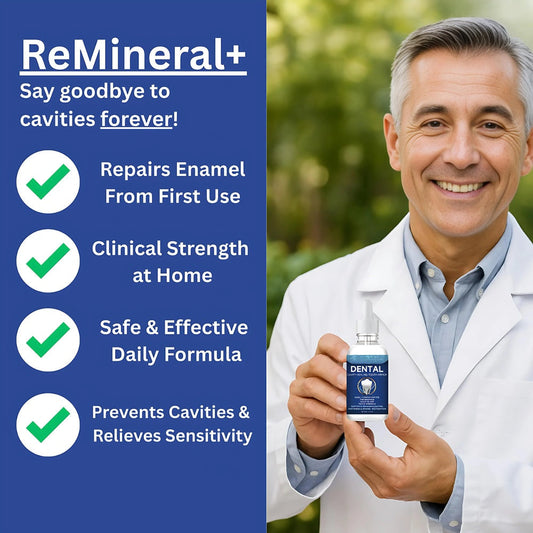 ⏰Fluoride-Free Hydroxyapatite Tooth Armor Drops & Enamel Repair, Whitening & Fresh Breath