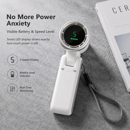 🔥Beat the Heat Anywhere with the Powerful 3-In-1 Mini Turbo Fan