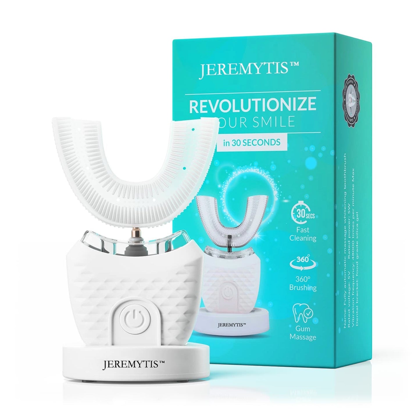 JEREMYTIS™ Electric toothbrush-30-Second Dental Revolution