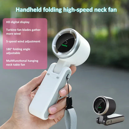 🔥Beat the Heat Anywhere with the Powerful 3-In-1 Mini Turbo Fan