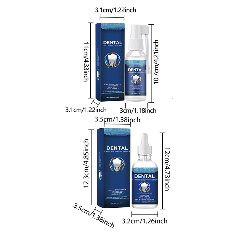 ⏰Fluoride-Free Hydroxyapatite Tooth Armor Drops & Enamel Repair, Whitening & Fresh Breath